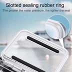 For GoPro HERO8 Black 45m Waterproof Housing Protective Case with Buckle Basic Mount & Screw & Floating Bobber Grip & Strap & Anti-Fog Inserts
