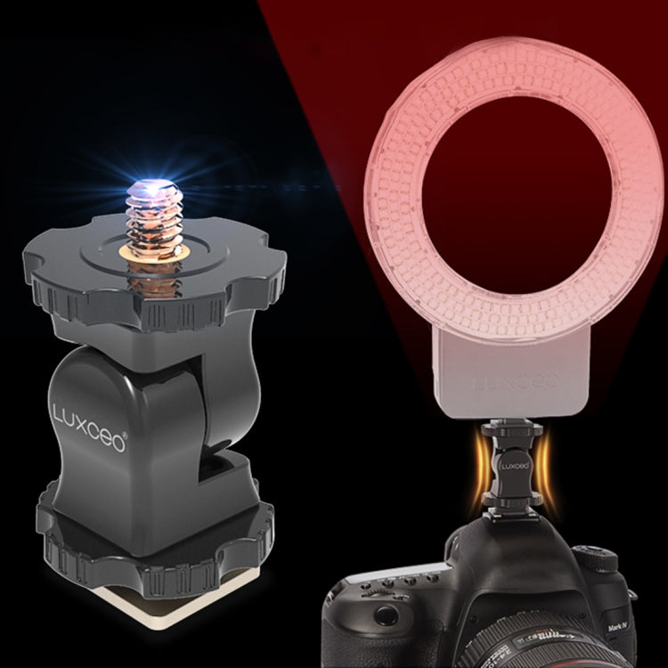 LUXCeO PA1 Camera Universal Hot Shoe Holder Damping Ball-Head Bracket