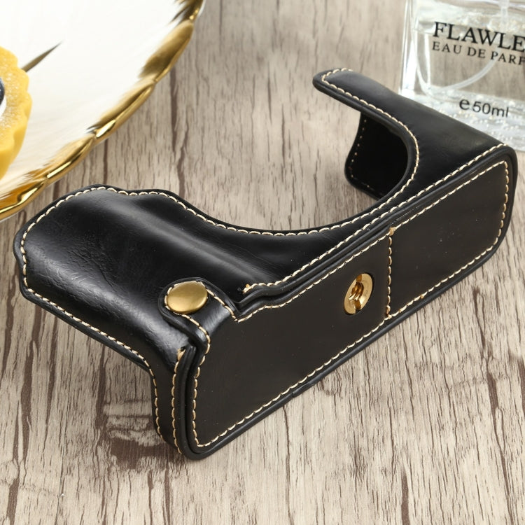 1/4 inch Thread PU Leather Camera Half Case Base for FUJIFILM X100V