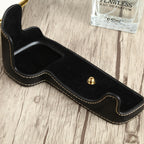 1/4 inch Thread PU Leather Camera Half Case Base for Canon EOS 90D — For Canon EOS 90D