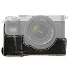 1/4 inch Thread PU Leather Camera Half Case Base for Sony ILCE-7C/A7C