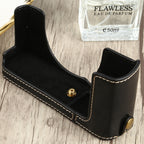 1/4 inch Thread PU Leather Camera Half Case Base for FUJIFILM XE4
