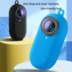 Silicone Protective Case for Insta360 GO 2 Body — Blue