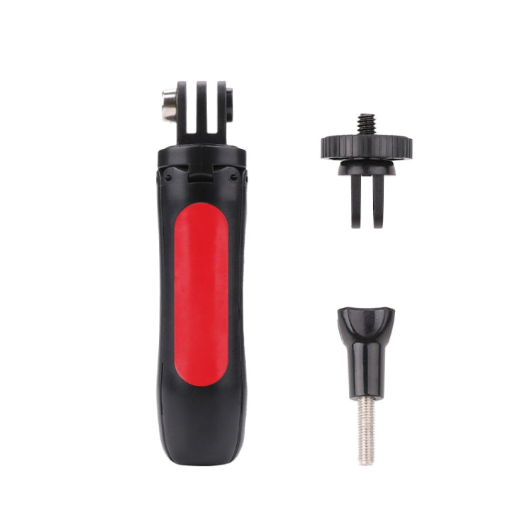 Multi-functional Foldable Tripod Holder Selfie Monopod Stick for DJI, Insta360, GoPro and Other Action Cameras, Length: 12-23cm