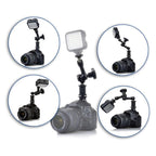 7 inch Adjustable Friction Articulating Magic Arm + Large Claws Clips