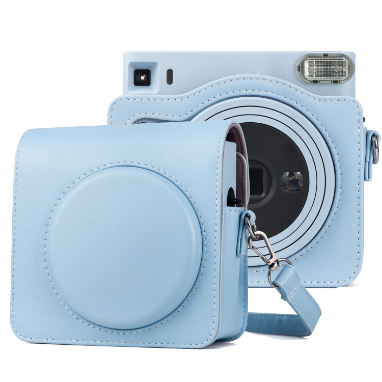 Full Body PU Leather Case Camera Bag with Strap for FUJIFILM instax Square SQ1