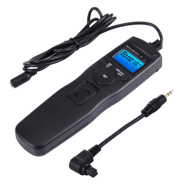 RST-7002 LCD Screen Time Lapse Intervalometer Shutter Release Digital Timer Remote Controller with C8 Cable for CANON 1D/1DS/50D/40D/30D/20D/10D/5D/7D Camera