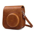 Retro Full Body Camera Leather Case Bag with Strap for FUJIFILM Instax mini 11