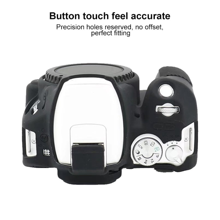 Soft Silicone Protective Case, For Canon EOS 200D / EOS 200D Mark II