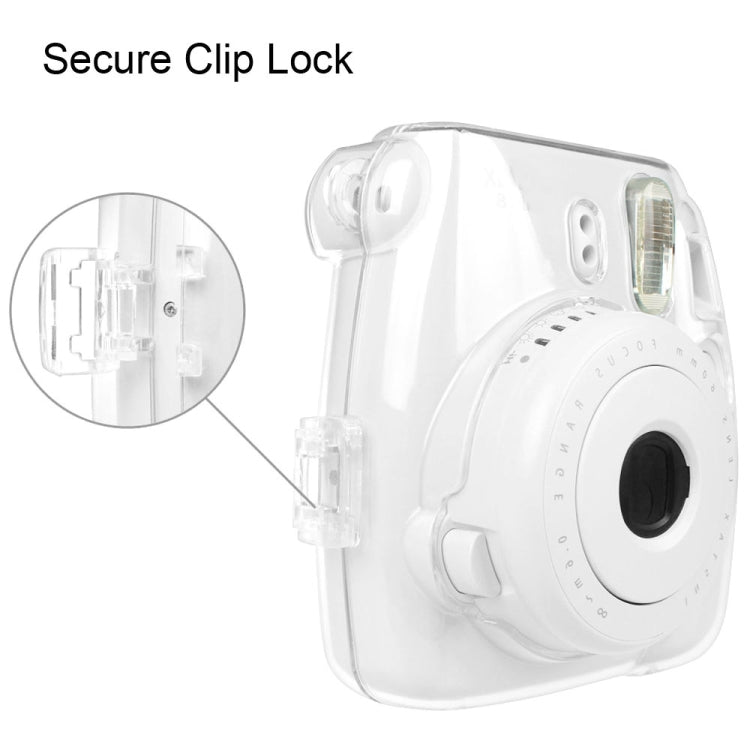 Protective Crystal Shell Case with Strap for FUJIFILM instax mini 9 / mini 8+ / mini 8 — view 5