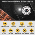 DC311 2.4 inch 36MP 16X Zoom 2.7K Full HD Digital Camera Children Card Camera, EU Plug, DC311, EU Plug
