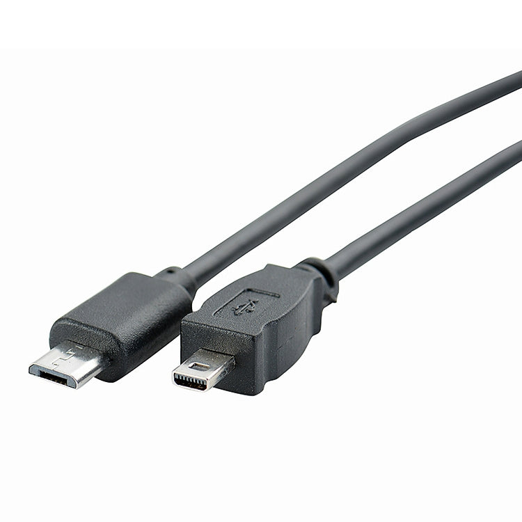 5 PCS 30cm Micro USB to Mini 8 Pin USB OTG Phone Data Cable for Nikon