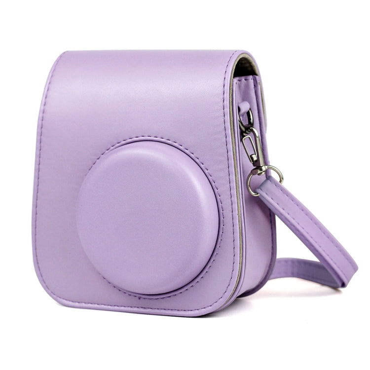 Leather Case Full Body Camera Bag with Shoulder Strap for FUJIFILM Instax mini 11