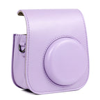 Leather Case Full Body Camera Bag with Shoulder Strap for FUJIFILM Instax mini 11