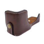 1/4 inch Thread PU Leather Camera Half Case Base for Canon EOS M100 — view 7