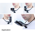 Hands Free Lazy Wearable Neck Phone Camera Holder, Extended Version