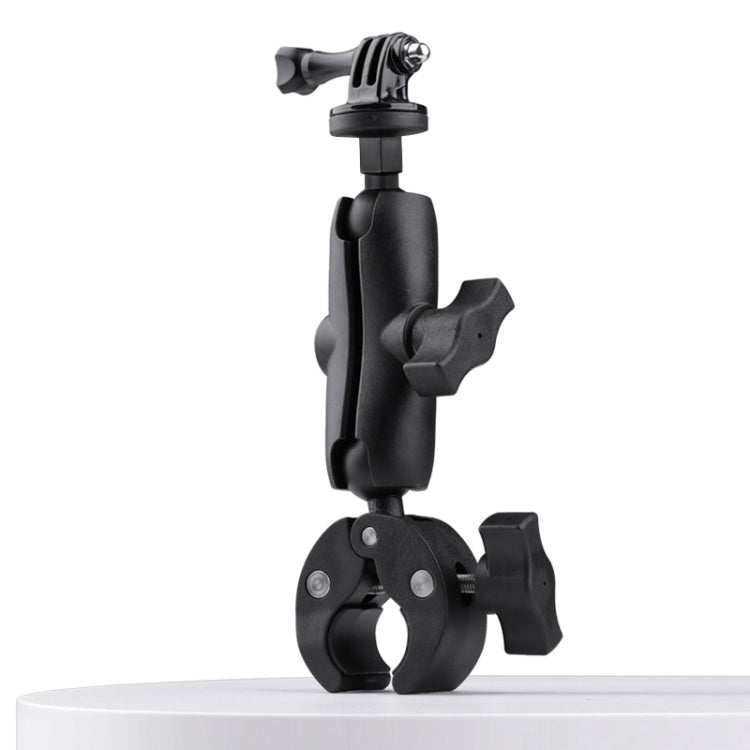 360 Rotation Adjustable Action Camera Bike Motorcycle Handlebar Holder, Extended Version