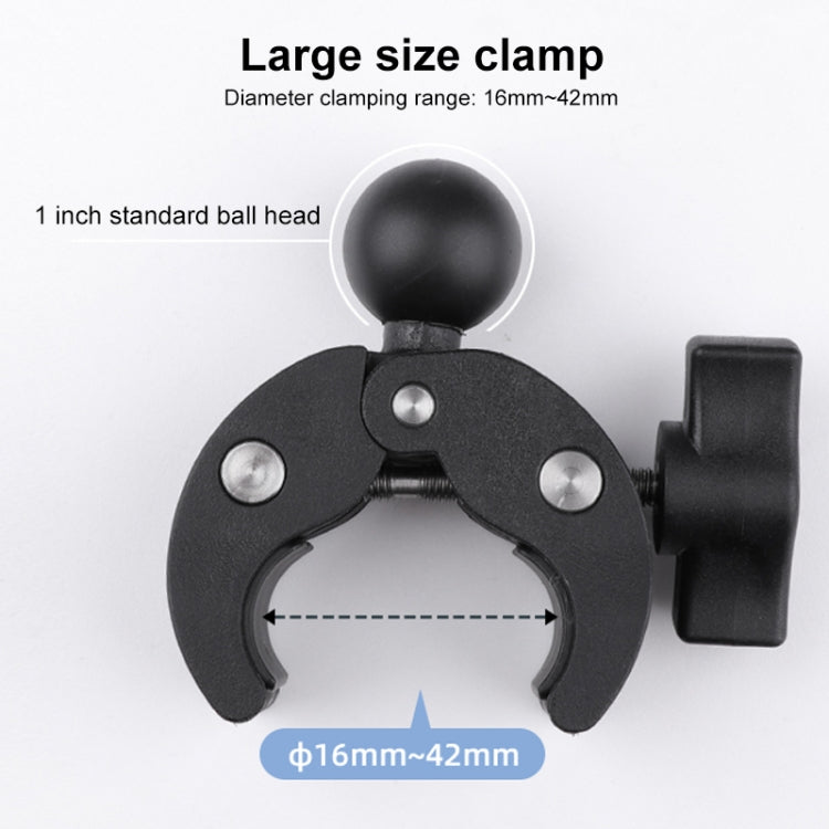 360 Rotation Adjustable Action Camera Bike Motorcycle Handlebar Holder, Extended Version