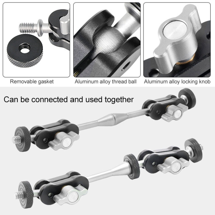 BEXIN TM-3 Multi-function Magic Arm Ball Mount Clamp Clip — view 3