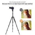 TRIOPO Oubao A-208S Adjustable Portable Aluminum Alloy Tripod with Ball Head for SLR Camera