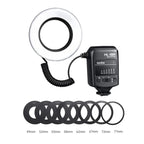 Godox ML-150II On-camera Macro Ring Flash Light with 8 Different Size Adapter Rings — ML-150II