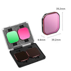 STARTRC 4 in 1 PL ND8 ND16 ND32 Camera Lens Filter, For Insta360 Ace Pro 2