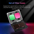 STARTRC 4 in 1 PL ND8 ND16 ND32 Camera Lens Filter, For Insta360 Ace Pro 2