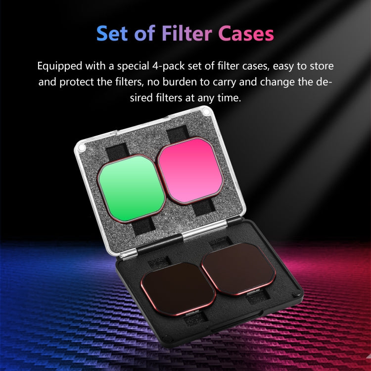STARTRC 4 in 1 PL ND8 ND16 ND32 Camera Lens Filter, For Insta360 Ace Pro 2