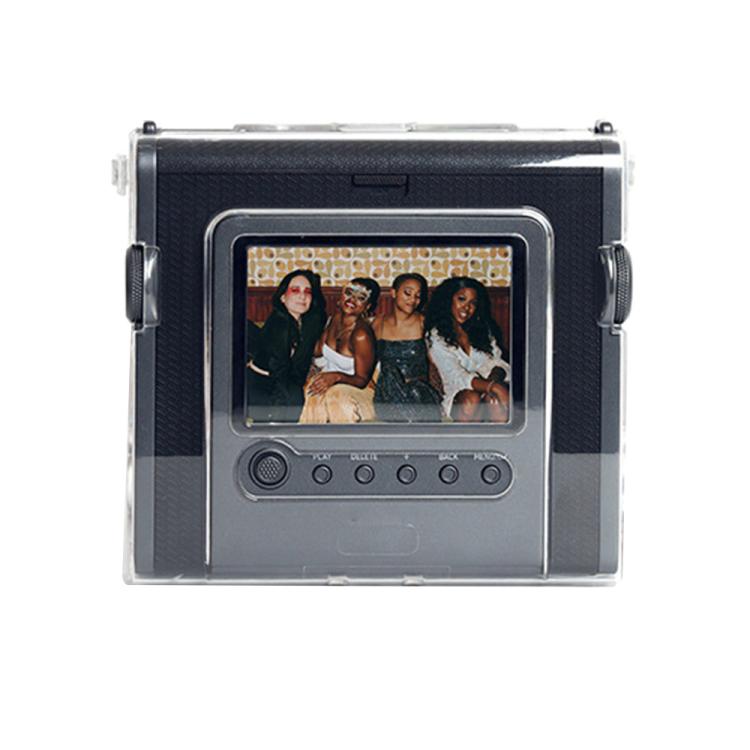 Protective Crystal Shell Case with Strap, For FUJIFILM instax WIDE Evo — view 3