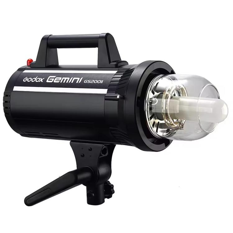 Godox Gemini GS200II Studio Flash Light 200Ws Bowens Mount Strobe Flash — UK Plug