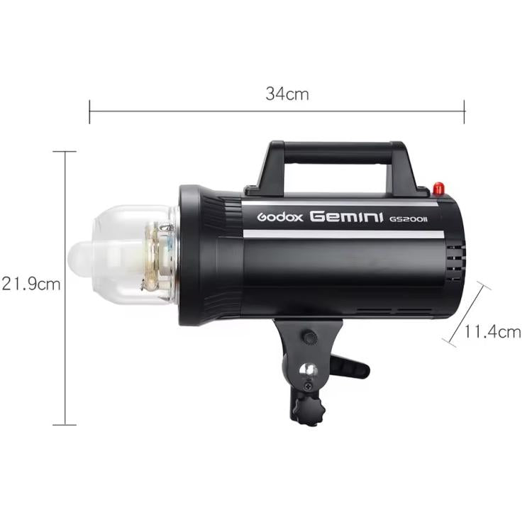 Godox Gemini GS200II Studio Flash Light 200Ws Bowens Mount Strobe Flash — view 7
