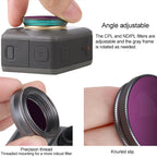 Sunnylife OA-FI172 ND4/PL Adjustable Lens Filter for DJI OSMO ACTION — view 3