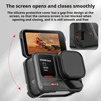 Silicone Protective Case with Wrist Strap & Lens Cover, For Insta360 Ace Pro 2