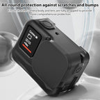 Silicone Protective Case with Wrist Strap & Lens Cover, For Insta360 Ace Pro