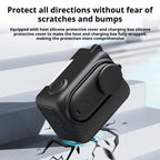 Camera Charging Case Silicone Case with Lens Cap & Strap, For Insta360 GO 3S