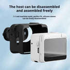 Camera Charging Case Silicone Case with Lens Cap & Strap, For Insta360 GO 3S