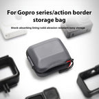 Portable Body Half Coverage Storage Box Bag for GoPro / DJI Action Camera — Grey