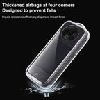 For Insta360 X3 Hollow Clear TPU Protective Case — view 4
