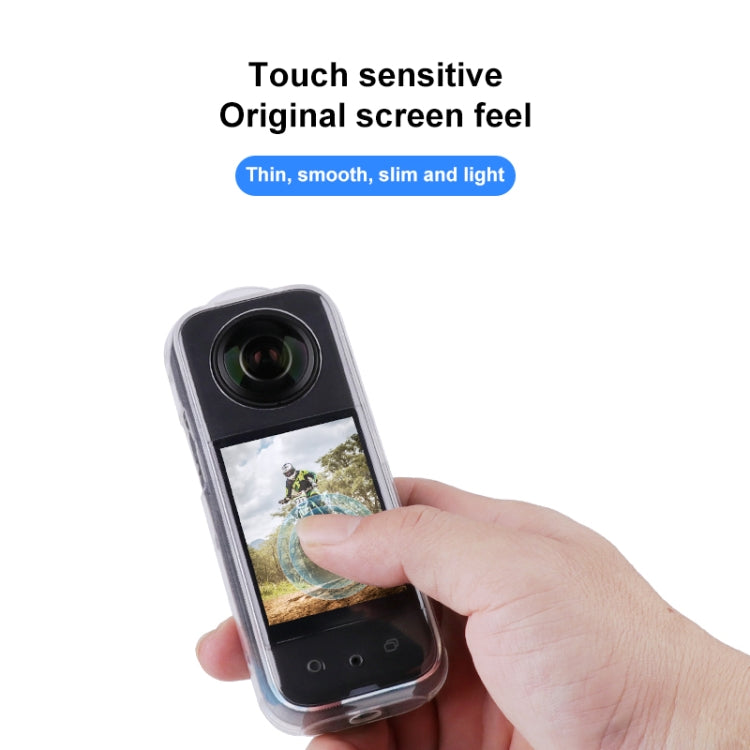 For Insta360 X3 Hollow Clear TPU Protective Case — view 7