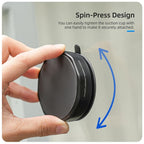 Sunnylife Universal Suction Cup Adapter Base Strong Suction Sucker for Action Camera — view 4
