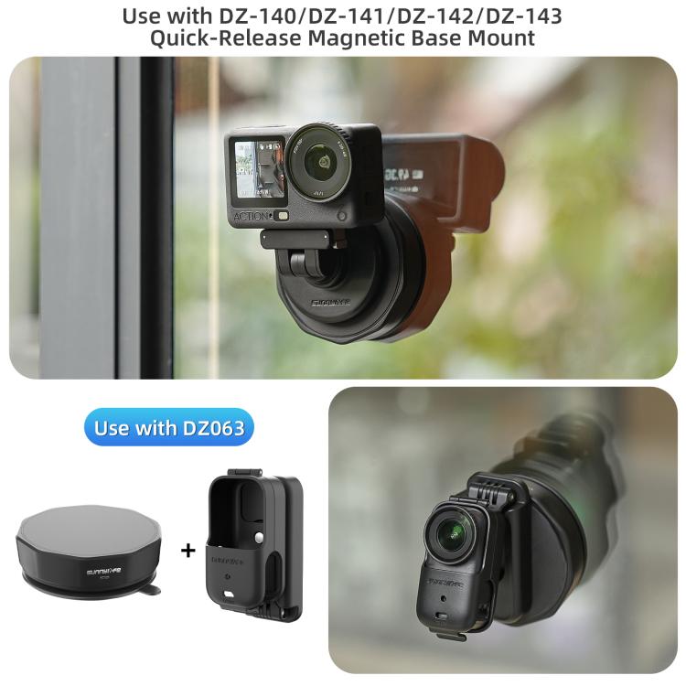 Sunnylife Universal Suction Cup Adapter Base Strong Suction Sucker for Action Camera — view 9