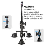 Mount Crab Clamps, Single-leg Car Suction Cup — view 3