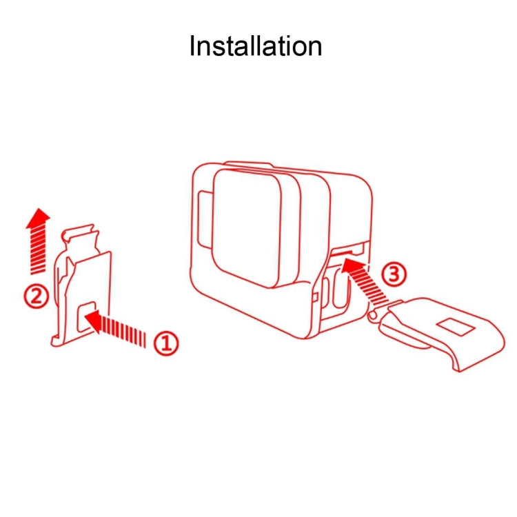 Side Interface Door Cover Repair Part, For GoPro HERO5