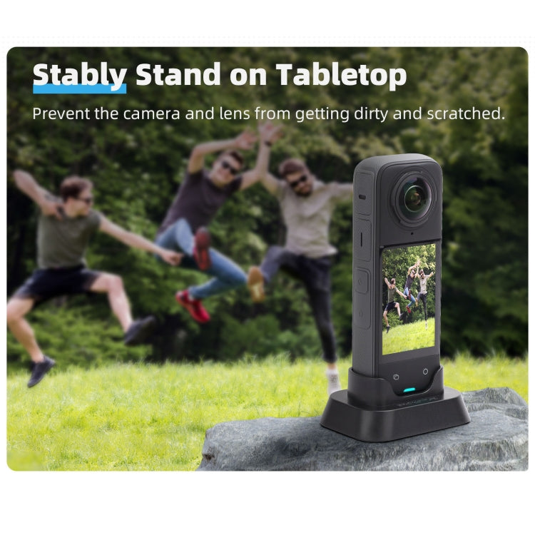 For Insta360 X4 Sunnylife Desktop Stand Base — view 3