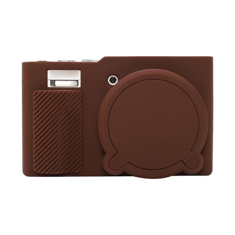For Panasonic LUMIX ZS99 / TZ99 DC-ZS99GK-S Camera Protective Silicone Cover — Rose Red