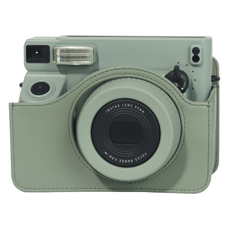For FUJIFILM Instax WIDE 400 Full Body Leather Case Bag with Strap — view 7