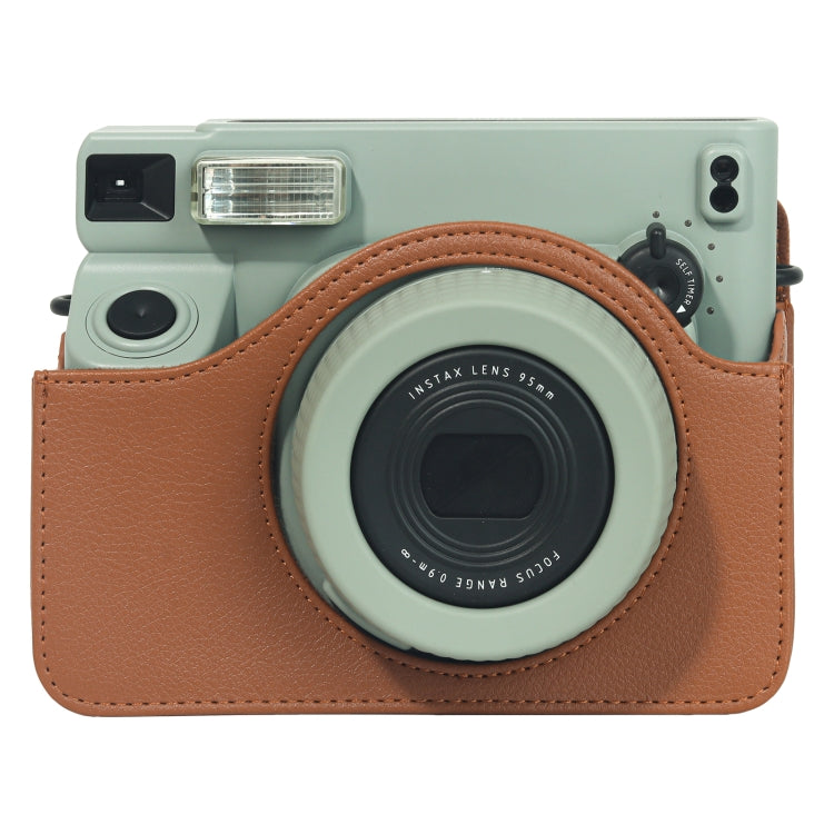 For FUJIFILM Instax WIDE 400 Full Body Leather Case Bag with Strap — view 8