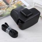 Full Body Camera PU Leather Case Bag with Strap for Olympus E-PL3 / E-PM1