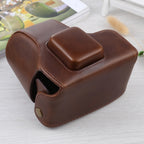 Full Body Camera PU Leather Case Bag with Strap for Olympus E-PL3 / E-PM1 — For Olympus E-PL3