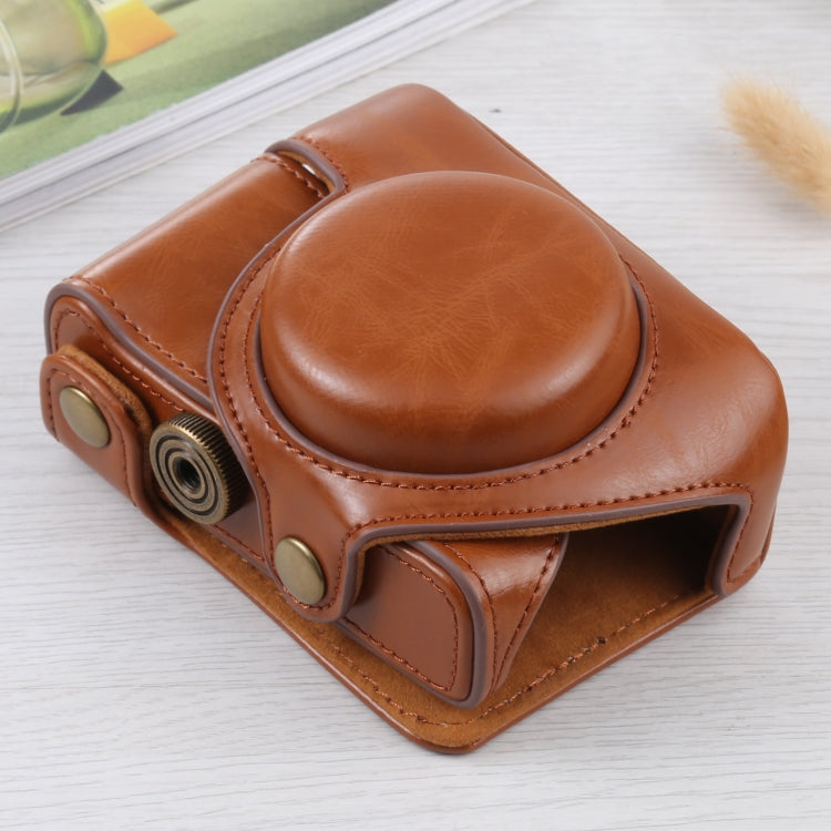 Full Body Camera PU Leather Case Bag for Sony ZV-1 — view 6
